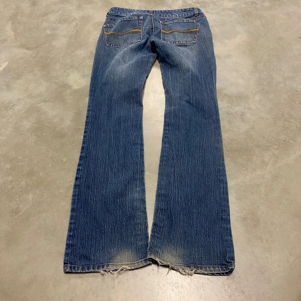 SO Heritage Womens Bootcut Jeans Size 7 Blue Denim Casual Everyday